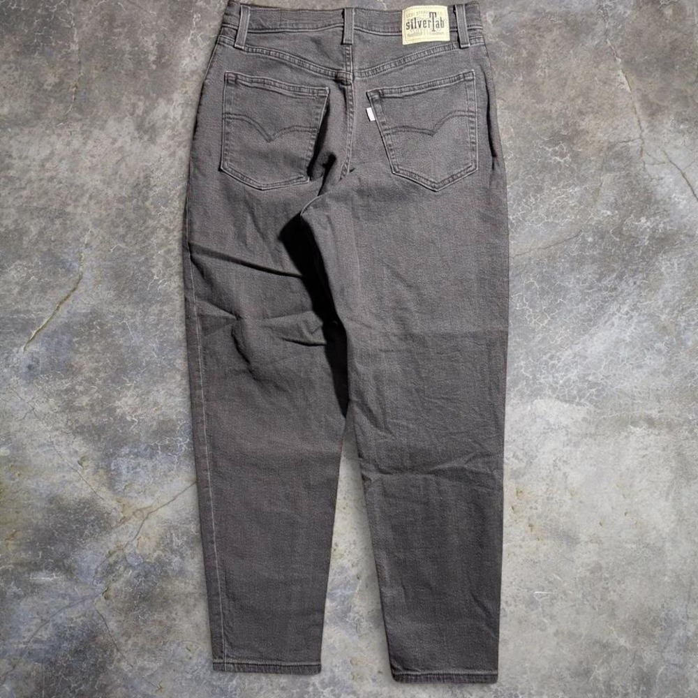 Levi's silver tab Gray mom jeans Size 29"